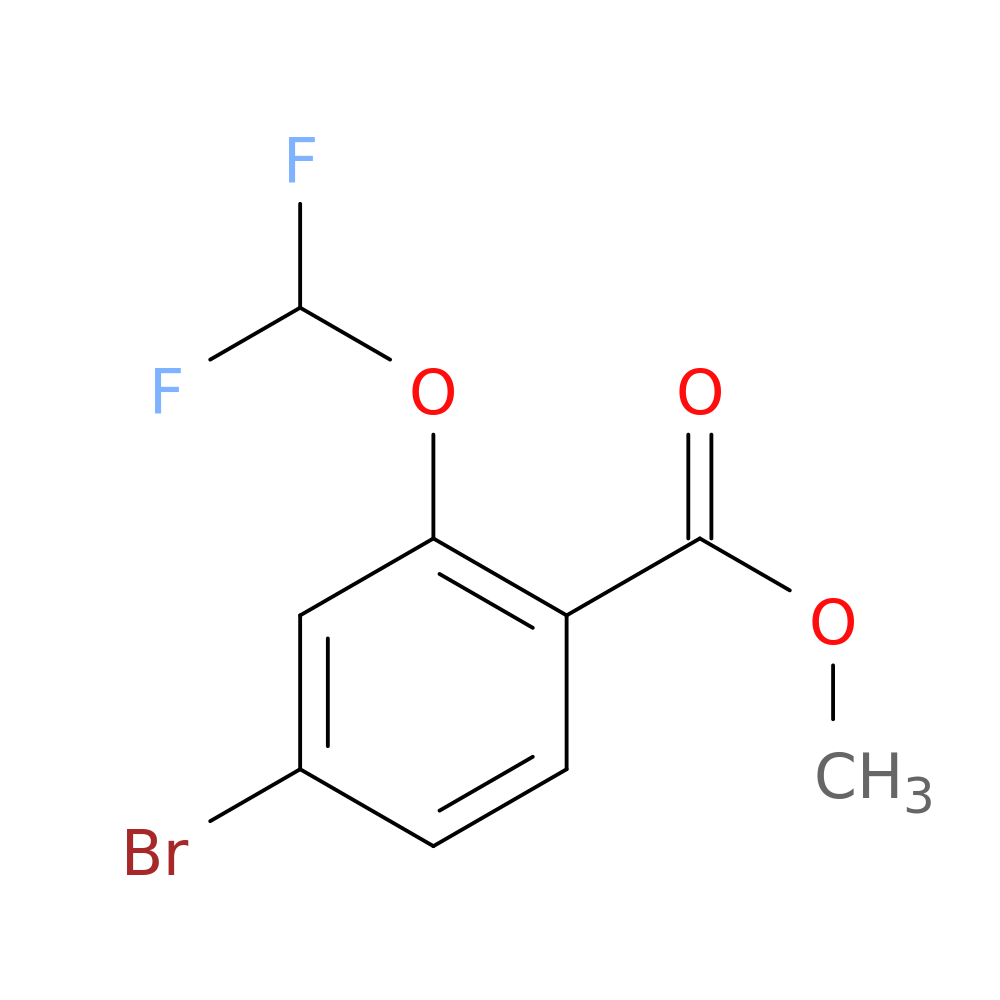 Methyl 4-bromo-2-(difluoromethoxy)benzoate