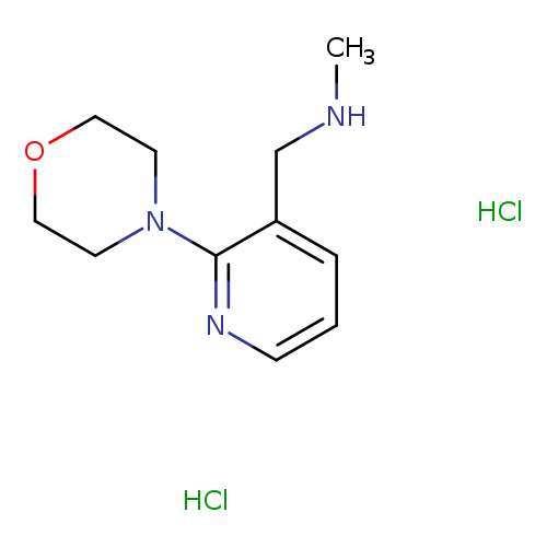 methyl({[2-(morpholin-4-yl)pyridin-3-yl]methyl})aminedihydrochloride