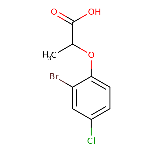 2-(2-Bromo-4-chlorophenoxy)propanoic acid