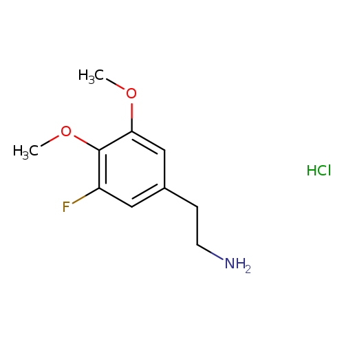 2-(3-fluoro-4,5-dimethoxyphenyl)ethan-1-amine hydrochloride
