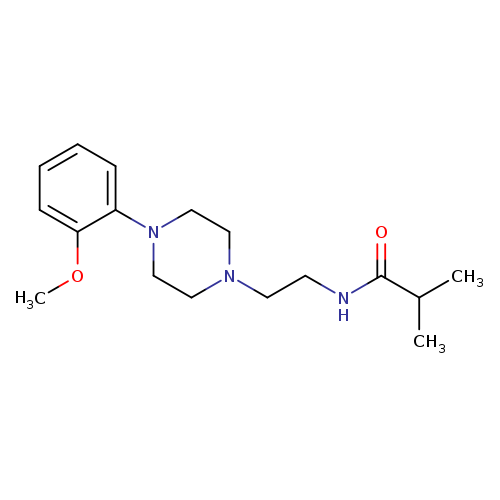 N-{2-[4-(2-methoxyphenyl)piperazin-1-yl]ethyl}-2-methylpropanamide