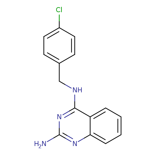 N4-[(4-chlorophenyl)methyl]quinazoline-2,4-diamine