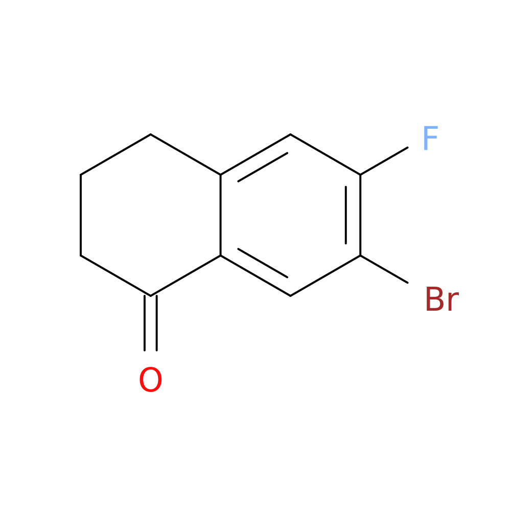 7-Bromo-6-fluoro-3,4-dihydronaphthalen-1(2H)-one