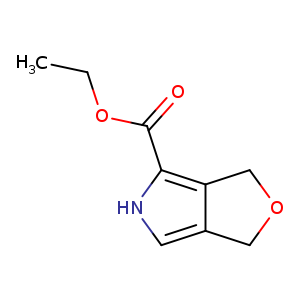 1H-Furo[3,4-c]pyrrole-4-carboxylicacid,3,5-dihydro-,ethylester(9CI)