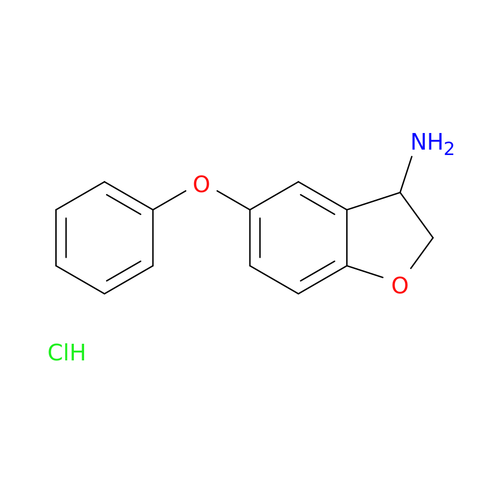 5-phenoxy-2,3-dihydro-1-benzofuran-3-amine hydrochloride