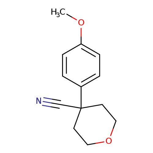 4-(4-Methoxyphenyl)tetrahydro-2H-pyran-4-carbonitrile