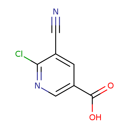 6-chloro-5-cyanopyridine-3-carboxylic acid