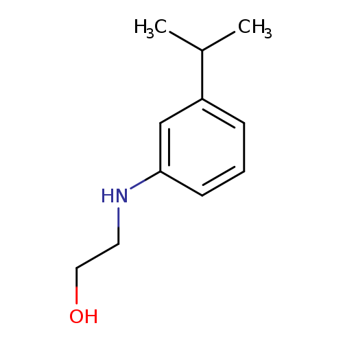 2-{[3-(propan-2-yl)phenyl]amino}ethan-1-ol