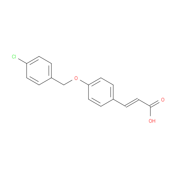 (E)-3-(4-((4-Chlorobenzyl)oxy)phenyl)acrylic acid