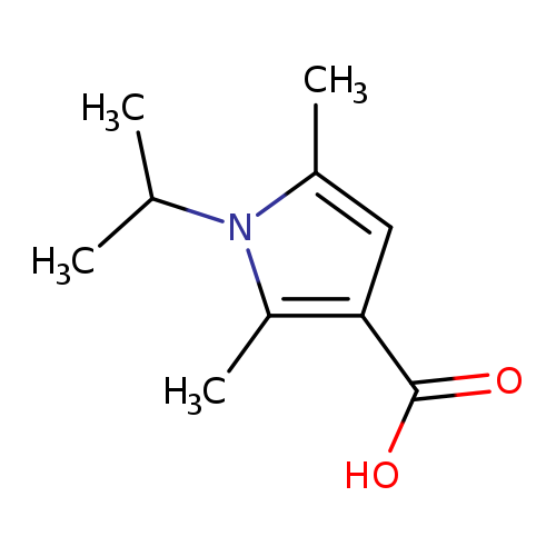 1-Isopropyl-2,5-dimethyl-1H-pyrrole-3-carboxylic acid