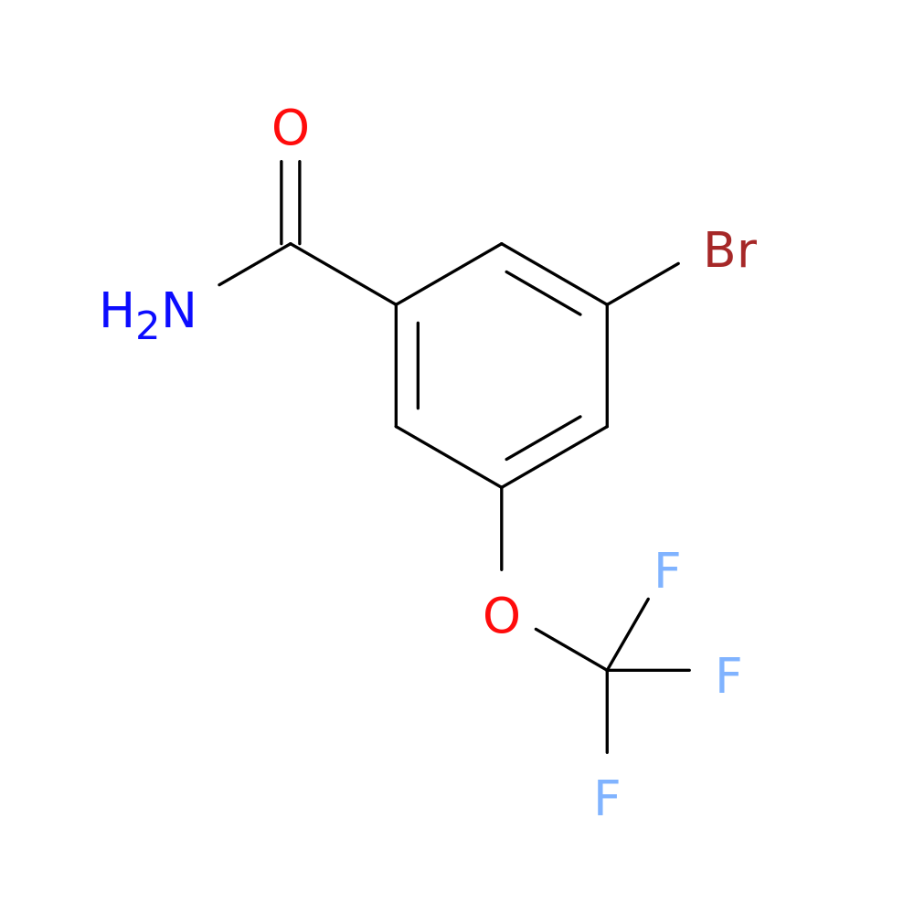 3-Bromo-5-(trifluoromethoxy)benzamide