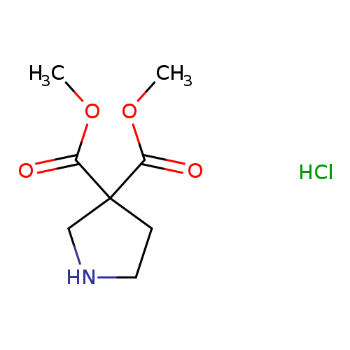 3,3-dimethylpyrrolidine-3,3-dicarboxylatehydrochloride