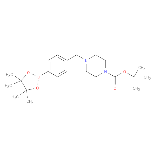 1-Piperazinecarboxylic acid, 4-[[4-(4,4,5,5-tetramethyl-1,3,2-dioxaborolan-2-yl)phenyl]methyl]-, 1,1-dimethylethyl ester