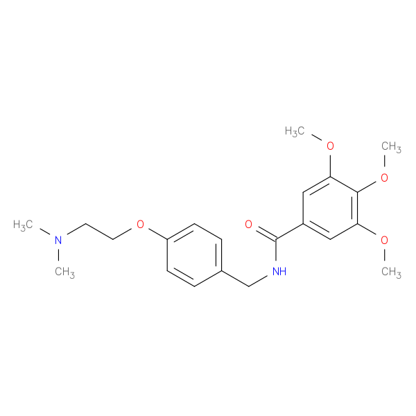 N-(4-(2-(Dimethylamino)ethoxy)benzyl)-3,4,5-trimethoxybenzamide