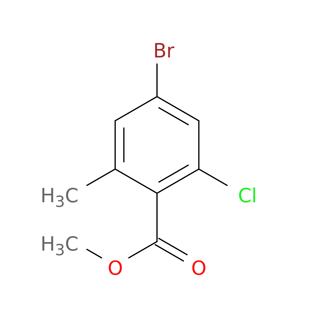 Methyl 4-bromo-2-chloro-6-methylbenzoate