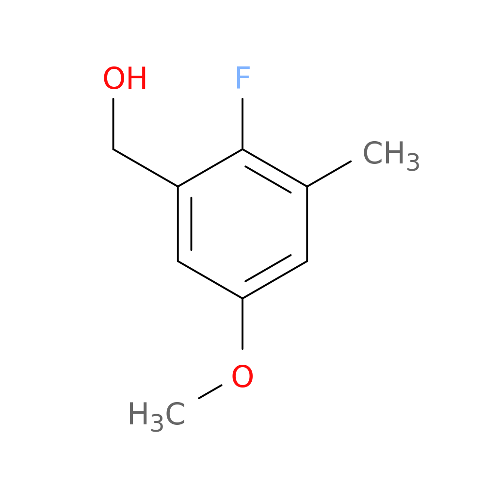 Benzenemethanol, 2-fluoro-5-methoxy-3-methyl-