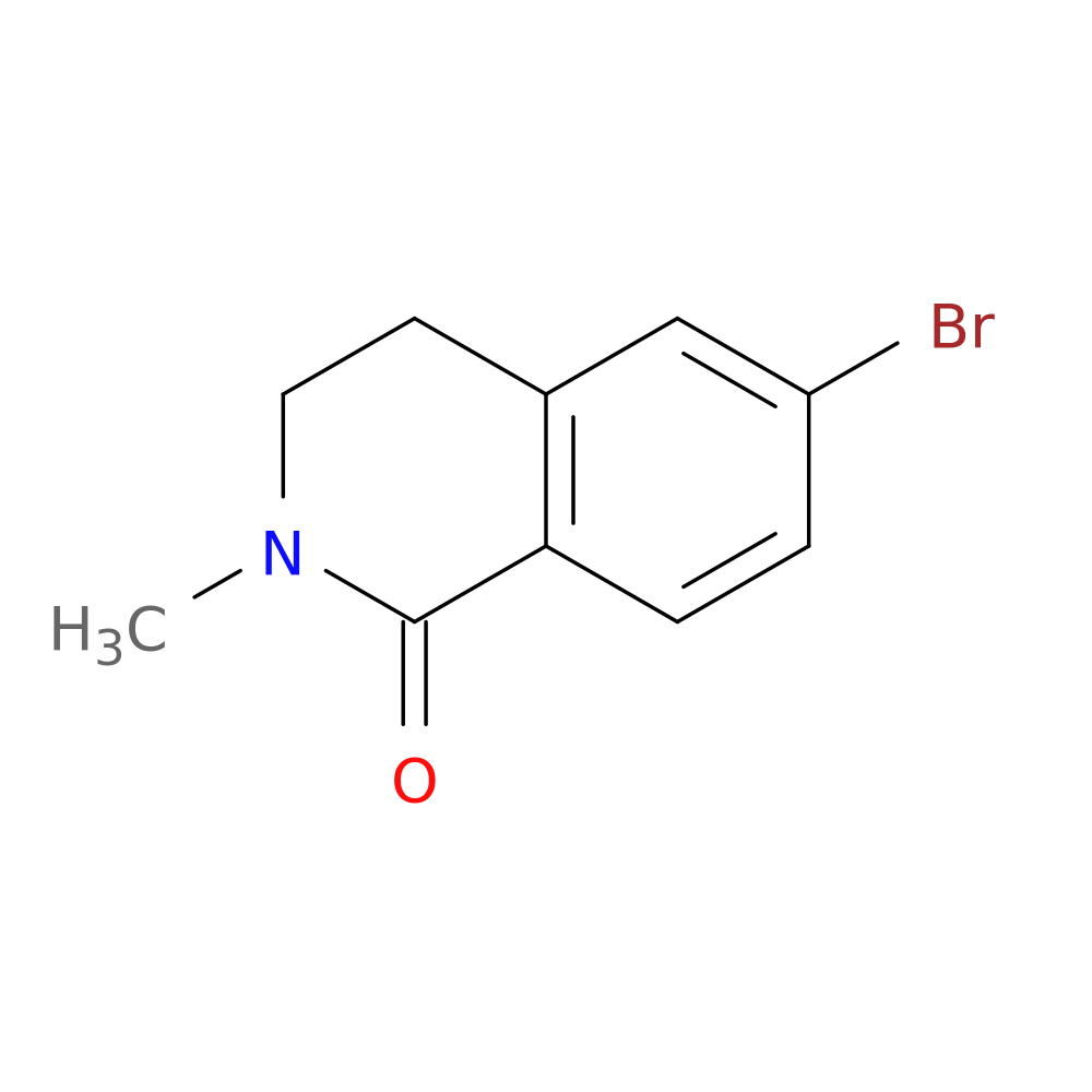 6-bromo-2-methyl-1,2,3,4-tetrahydroisoquinolin-1-one