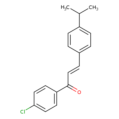 (2E)-1-(4-chlorophenyl)-3-[4-(propan-2-yl)phenyl]prop-2-en-1-one
