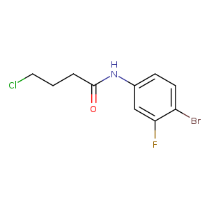 N-(4-bromo-3-fluorophenyl)-4-chlorobutanamide