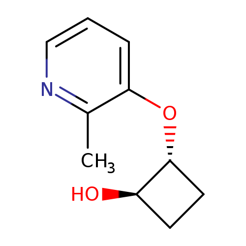 trans-2-[(2-methylpyridin-3-yl)oxy]cyclobutan-1-ol
