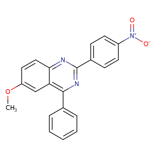 6-methoxy-2-(4-nitrophenyl)-4-phenylquinazoline