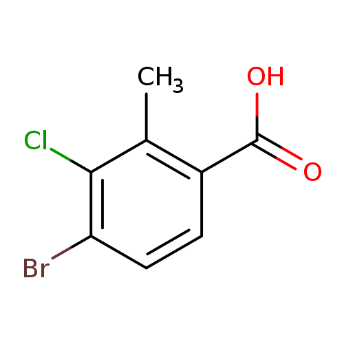 4-Bromo-3-chloro-2-methylbenzoic acid
