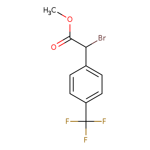 BROMO-(4-TRIFLUOROMETHYL-PHENYL)-ACETIC ACID METHYL ESTER