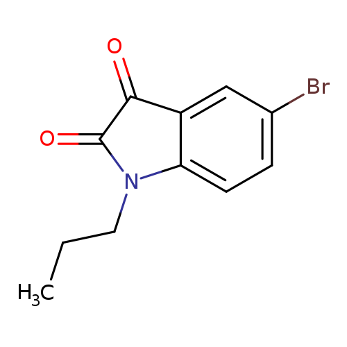 5-Bromo-1-propyl-1h-indole-2,3-dione