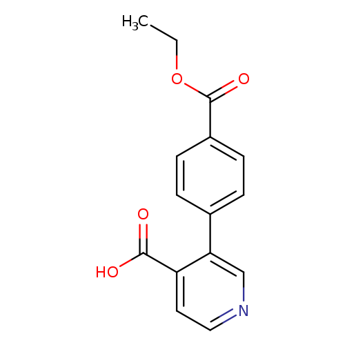 3-(4-Ethoxycarbonylphenyl)isonicotinic acid