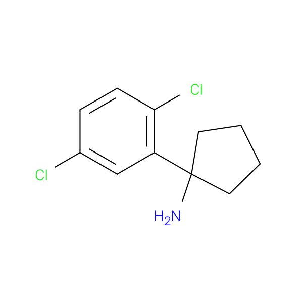 1-(2,5-dichlorophenyl)cyclopentan-1-amine