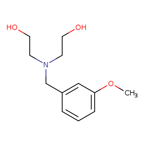 2-[(2-hydroxyethyl)[(3-methoxyphenyl)methyl]amino]ethan-1-ol