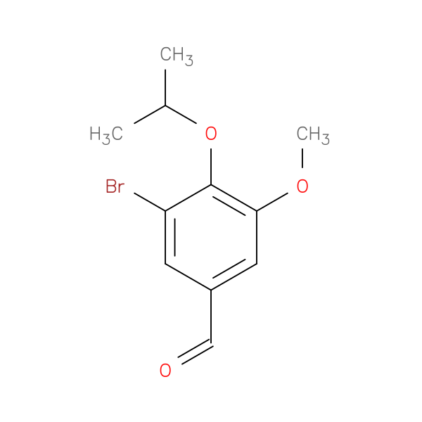 3-Bromo-4-isopropoxy-5-methoxybenzaldehyde