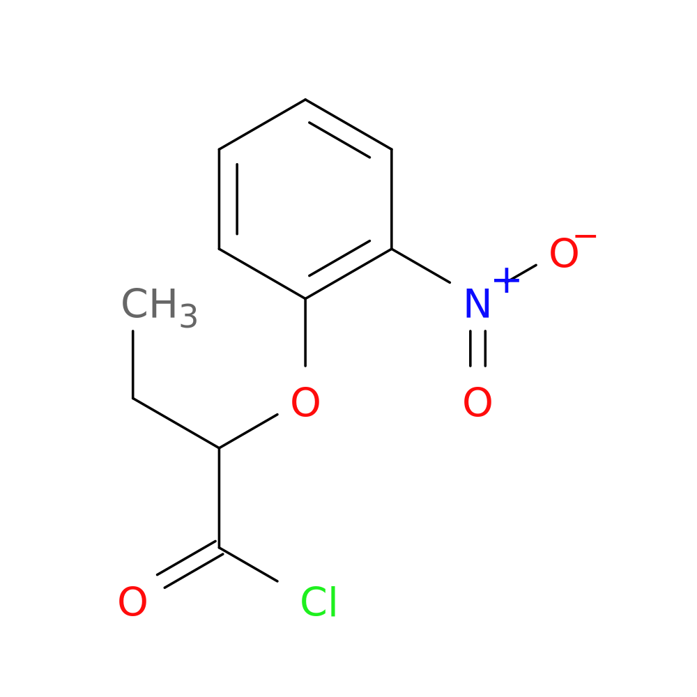 2-(2-Nitrophenoxy)butanoyl chloride