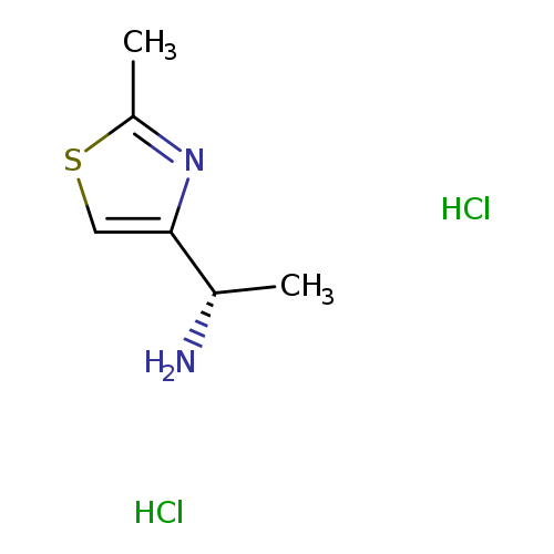 (1S)-1-(2-methyl-1,3-thiazol-4-yl)ethan-1-amine dihydrochloride