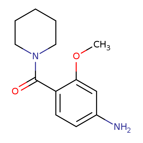 3-Methoxy-4-(piperidine-1-carbonyl)aniline