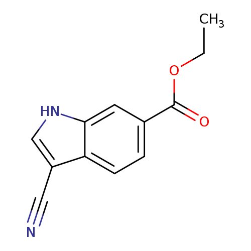 ethyl 3-cyano-1H-indole-6-carboxylate