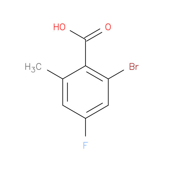 2-Bromo-4-fluoro-6-methylbenzoic acid