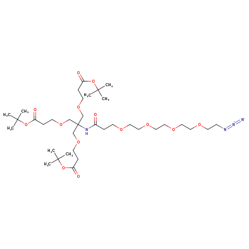 3-[2-[3-(2-(2-[2-(2-Azido-ethoxy)-ethoxy]-ethoxy)-ethoxy)-propionylamino]-3-(2-tert-butoxycarbonyl-e