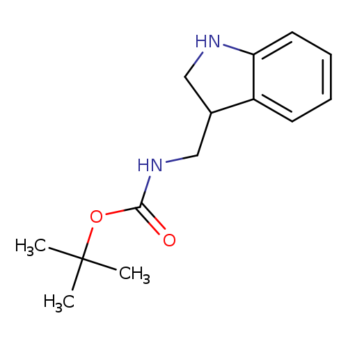 Carbamic acid, N-[(2,3-dihydro-1H-indol-3-yl)methyl]-, 1,1-dimethylethyl ester