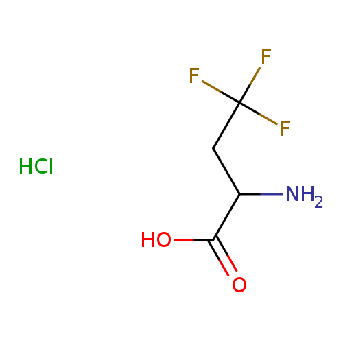Butanoic acid, 2-amino-4,4,4-trifluoro-, hydrochloride (1:1)