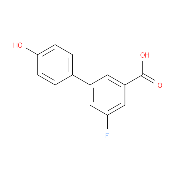 4-(3-Carboxy-5-fluorophenyl)phenol