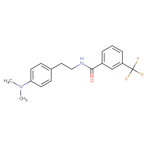 N-{2-[4-(dimethylamino)phenyl]ethyl}-3-(trifluoromethyl)benzamide