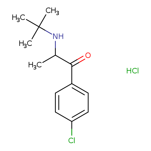 Bupropion Hydrochloride Related Compound A (15 mg) (2-(tert-butylamino)-4'-chloropropiophenone hydrochloride)