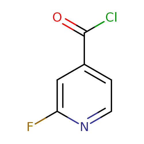 4-Pyridinecarbonyl chloride, 2-fluoro- (9CI)