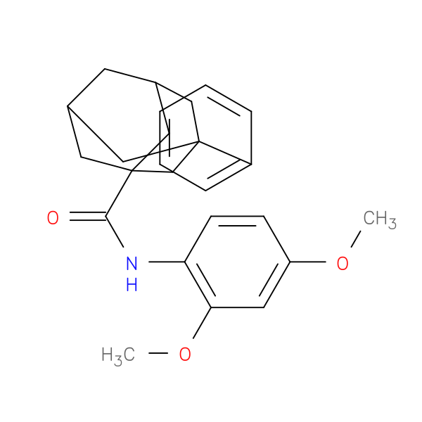 N-(2,4-dimethoxyphenyl)-3-phenyladamantane-1-carboxamide