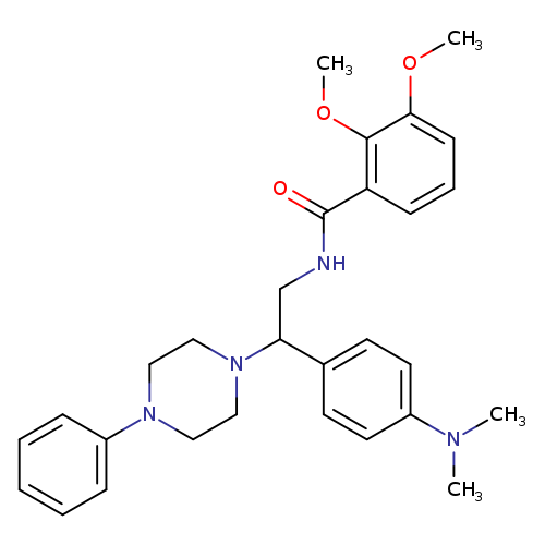 N-{2-[4-(dimethylamino)phenyl]-2-(4-phenylpiperazin-1-yl)ethyl}-2,3-dimethoxybenzamide