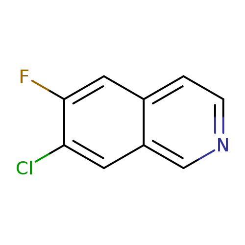 7-Chloro-6-fluoroisoquinoline