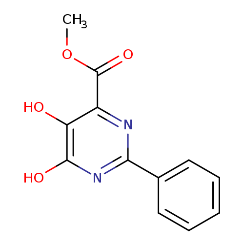 5,6-Dihydroxy-2-phenyl-pyrimidine-4-carboxylic acid methyl ester