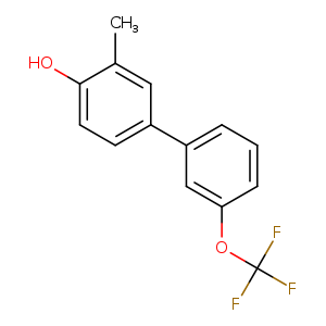 2-Methyl-4-(3-trifluoromethoxyphenyl)phenol