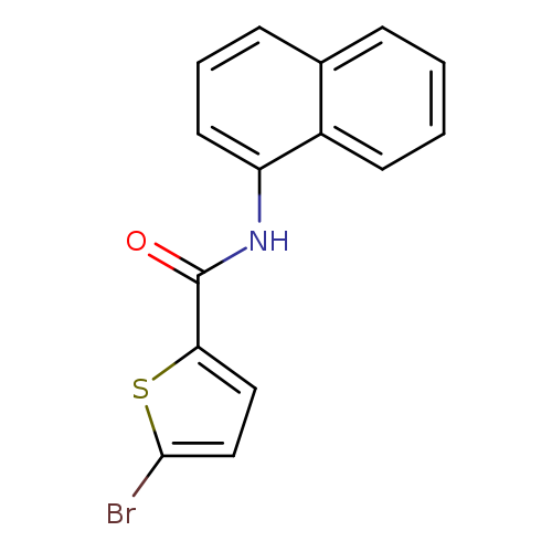 5-bromo-N-(naphthalen-1-yl)thiophene-2-carboxamide